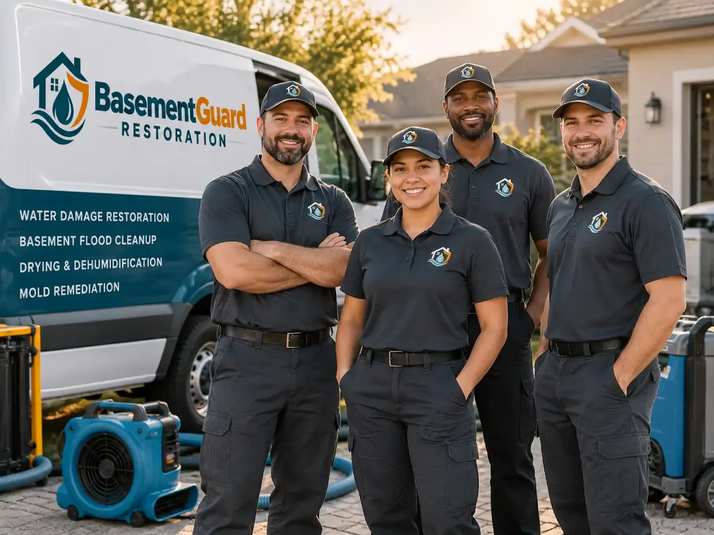 Basement Water Damage Restoration company in Clare, MI